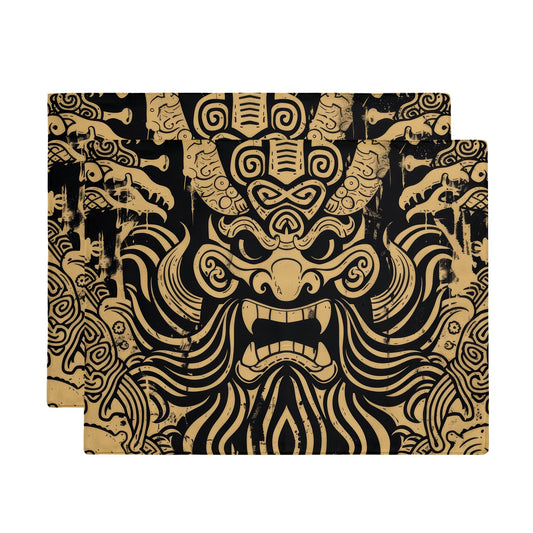Vibrant Mask Design Placemat