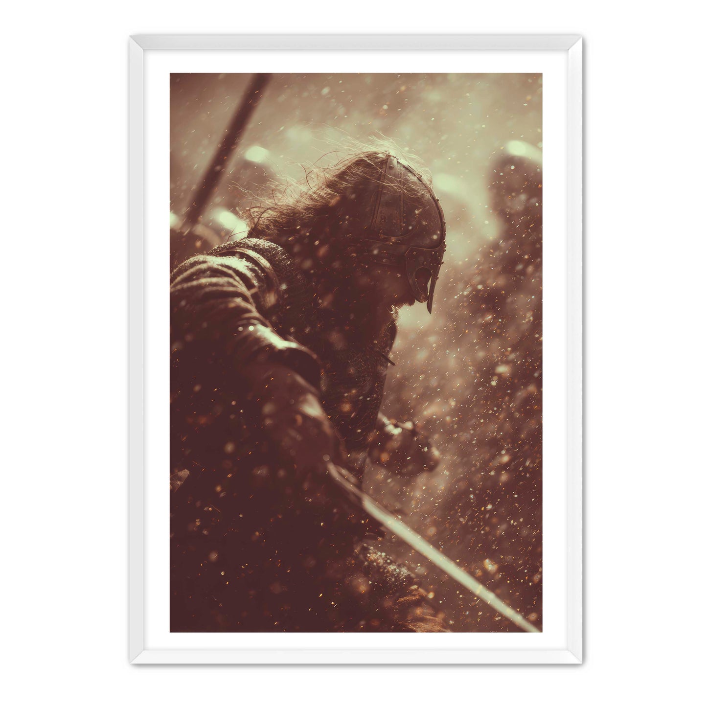 Viking Charge Wall Art