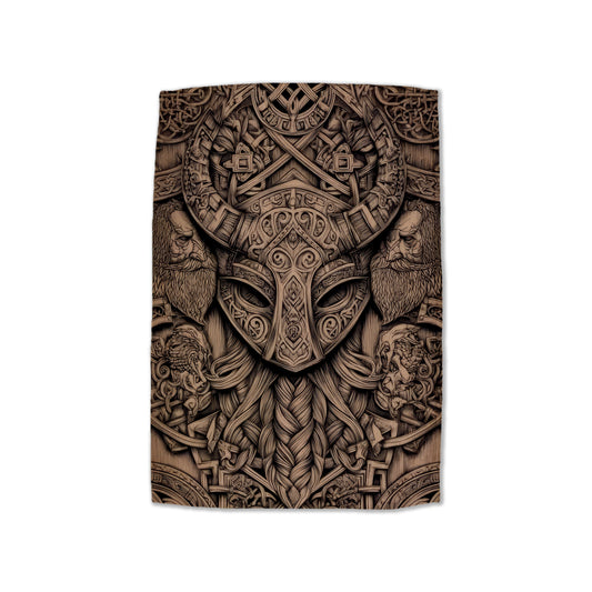 Viking Mythology Tapestry Hand Towel
