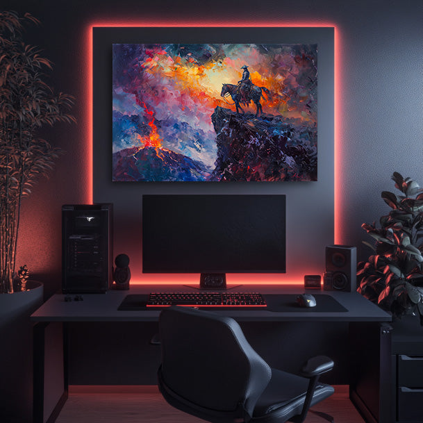 Volcanic Nomad Japanese Wall Art