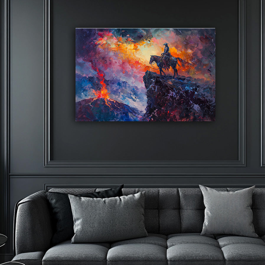 Volcanic Nomad Japanese Wall Art