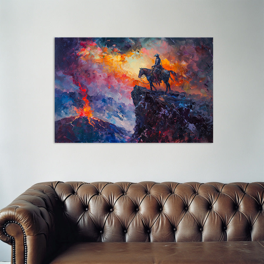 Volcanic Nomad Japanese Wall Art