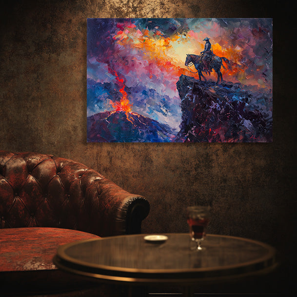 Volcanic Nomad Japanese Wall Art