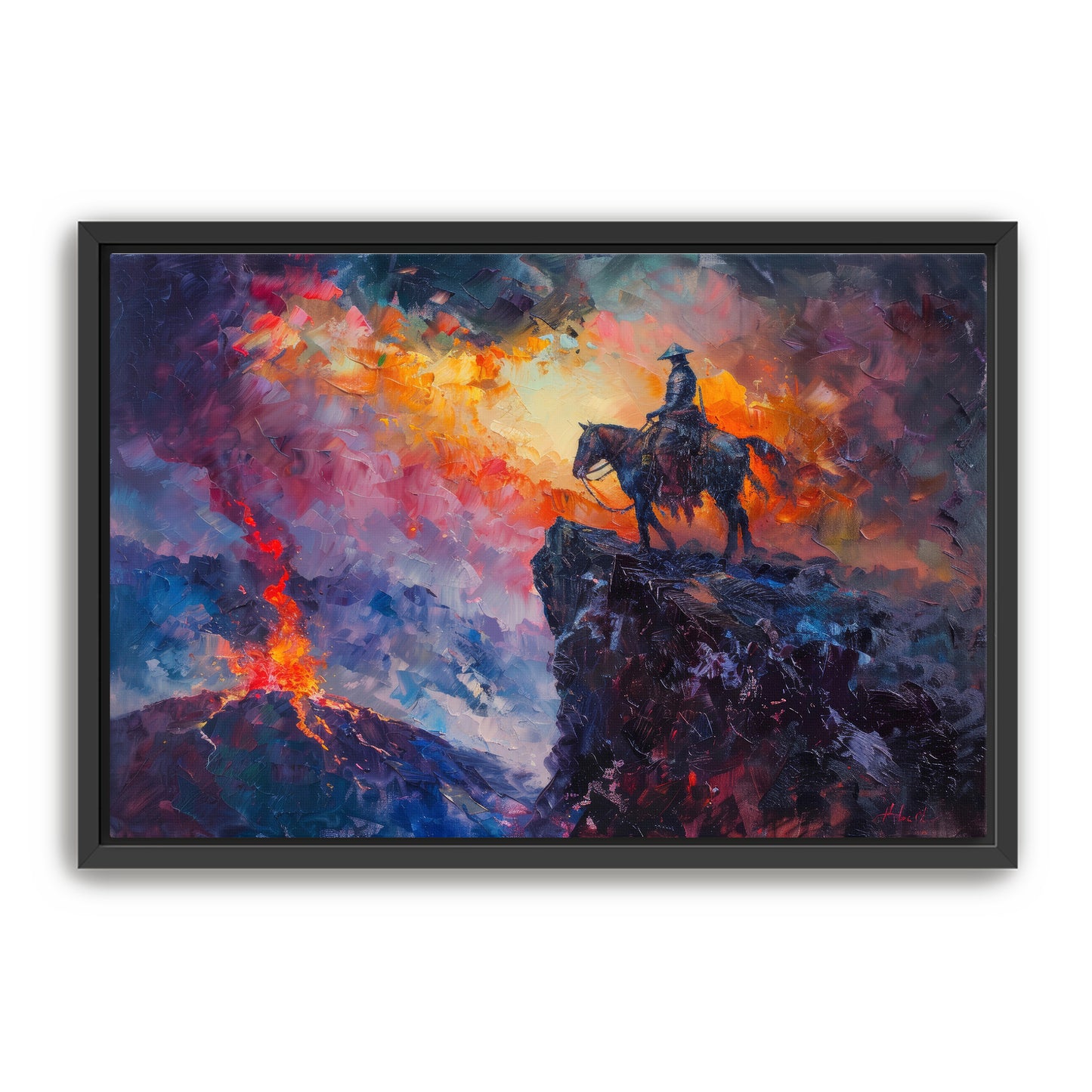 Volcanic Nomad Japanese Wall Art
