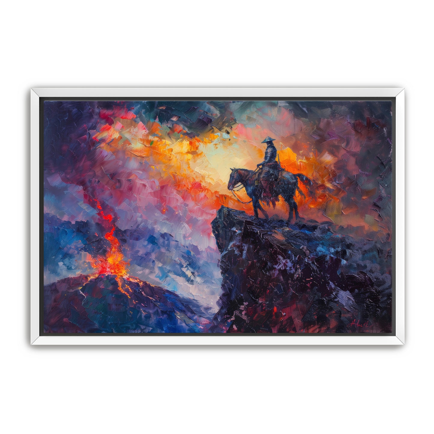 Volcanic Nomad Japanese Wall Art