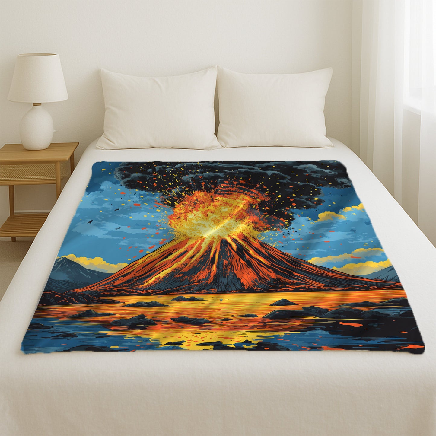 Volcano Exploding Blanket