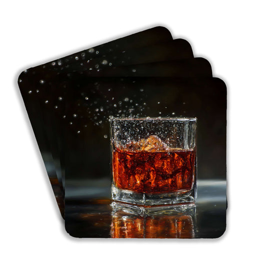 Whiskey Splash Coasters