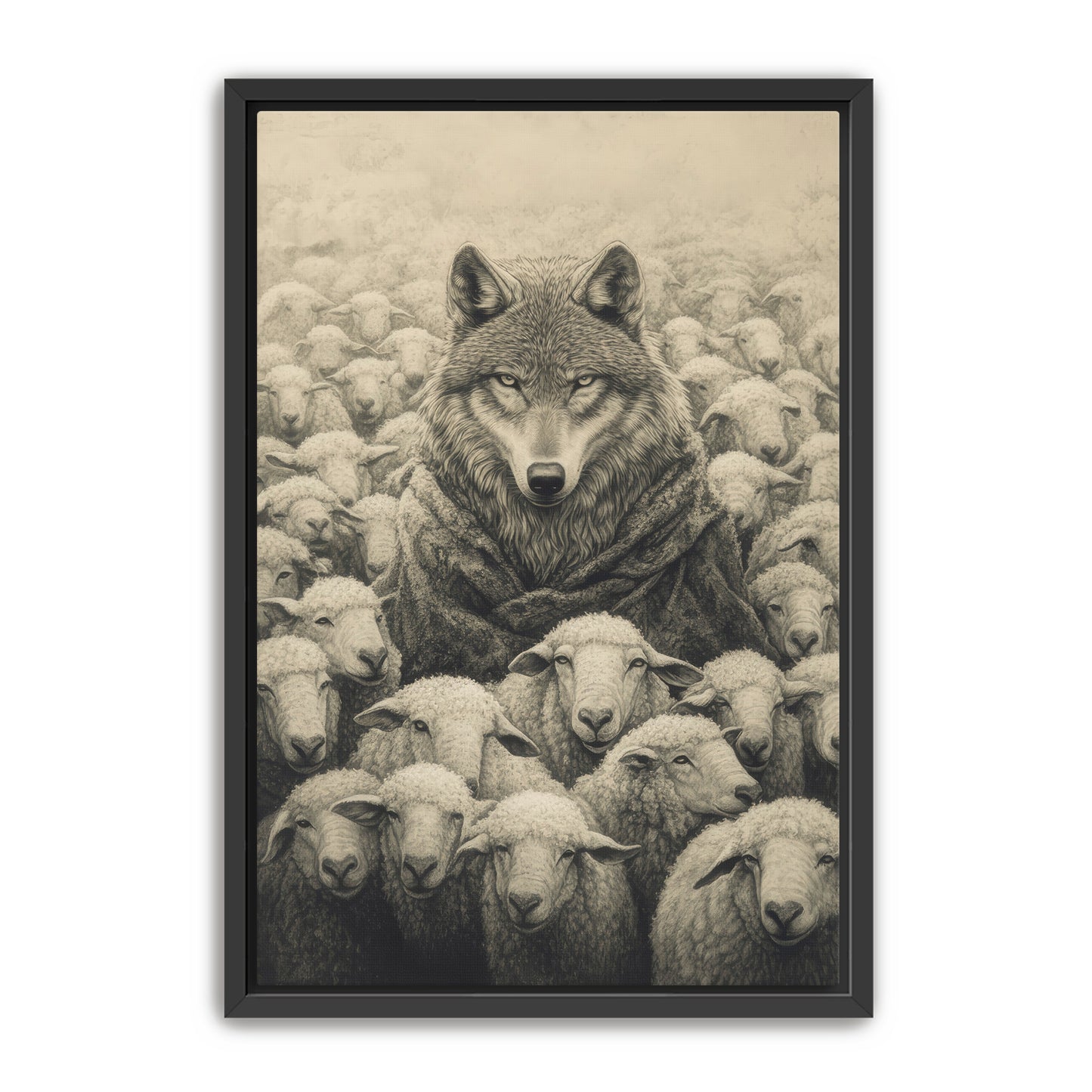 Wolf In Sheep's Clothing  Wall Art