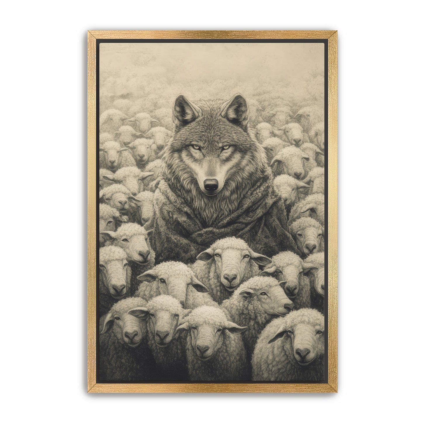 Wolf In Sheep's Clothing  Wall Art