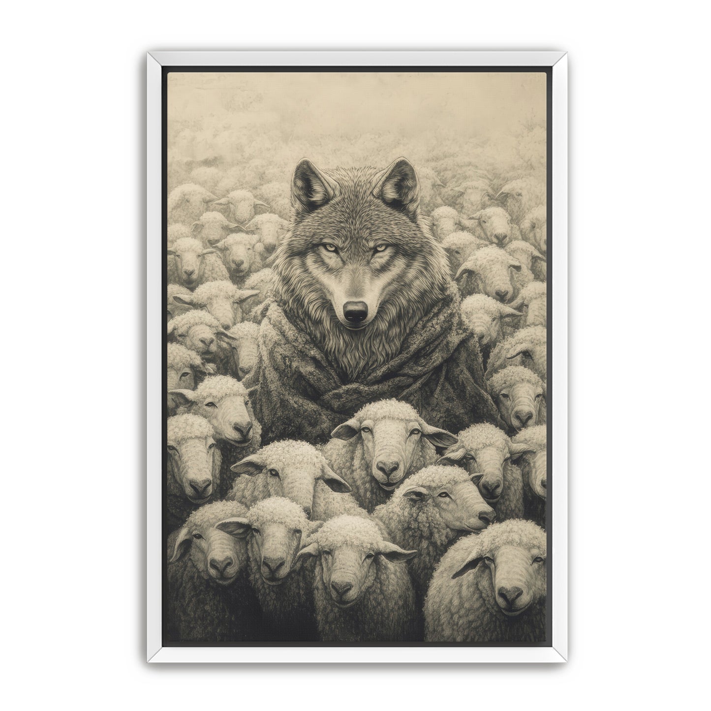 Wolf In Sheep's Clothing  Wall Art