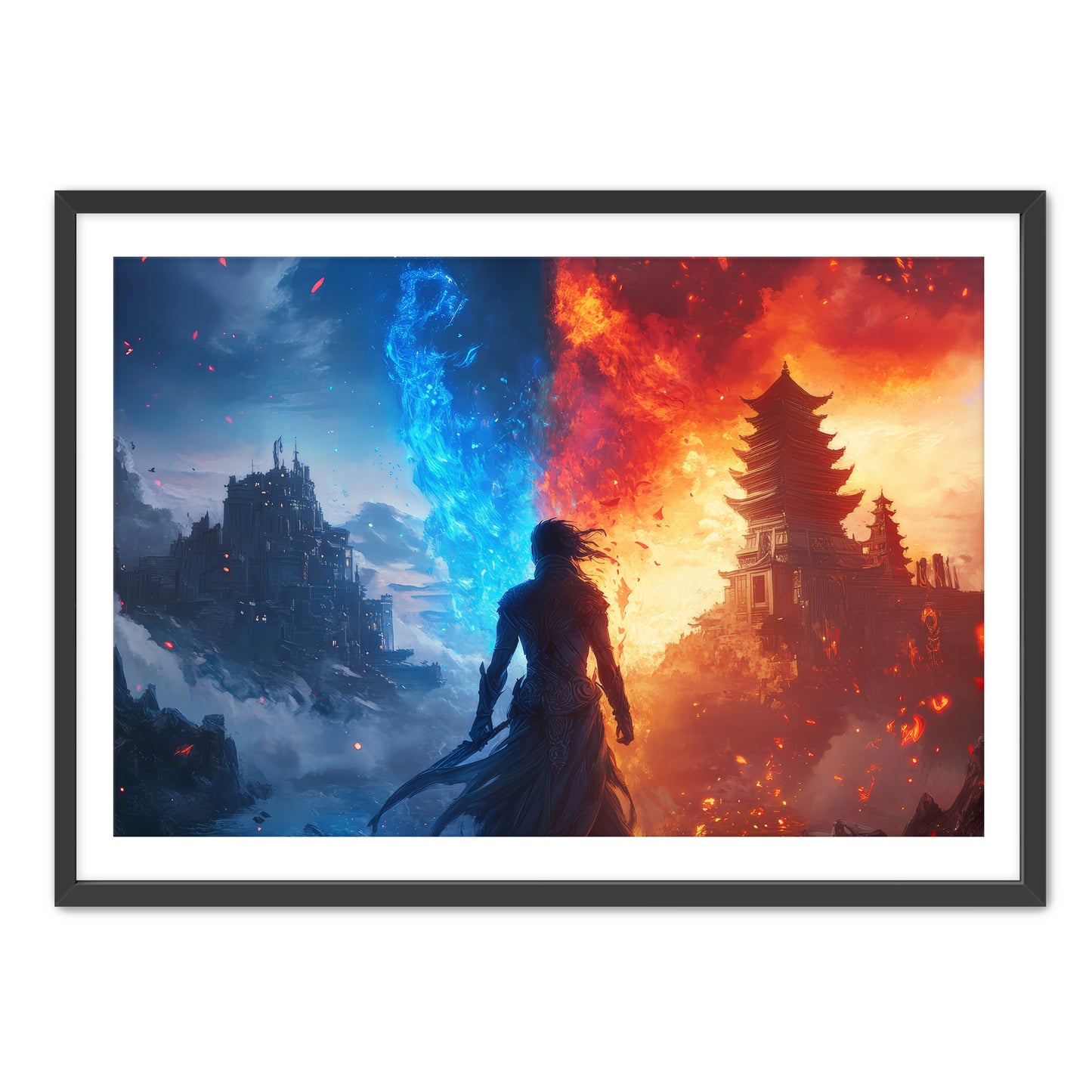 Worlds Collide Wall Art