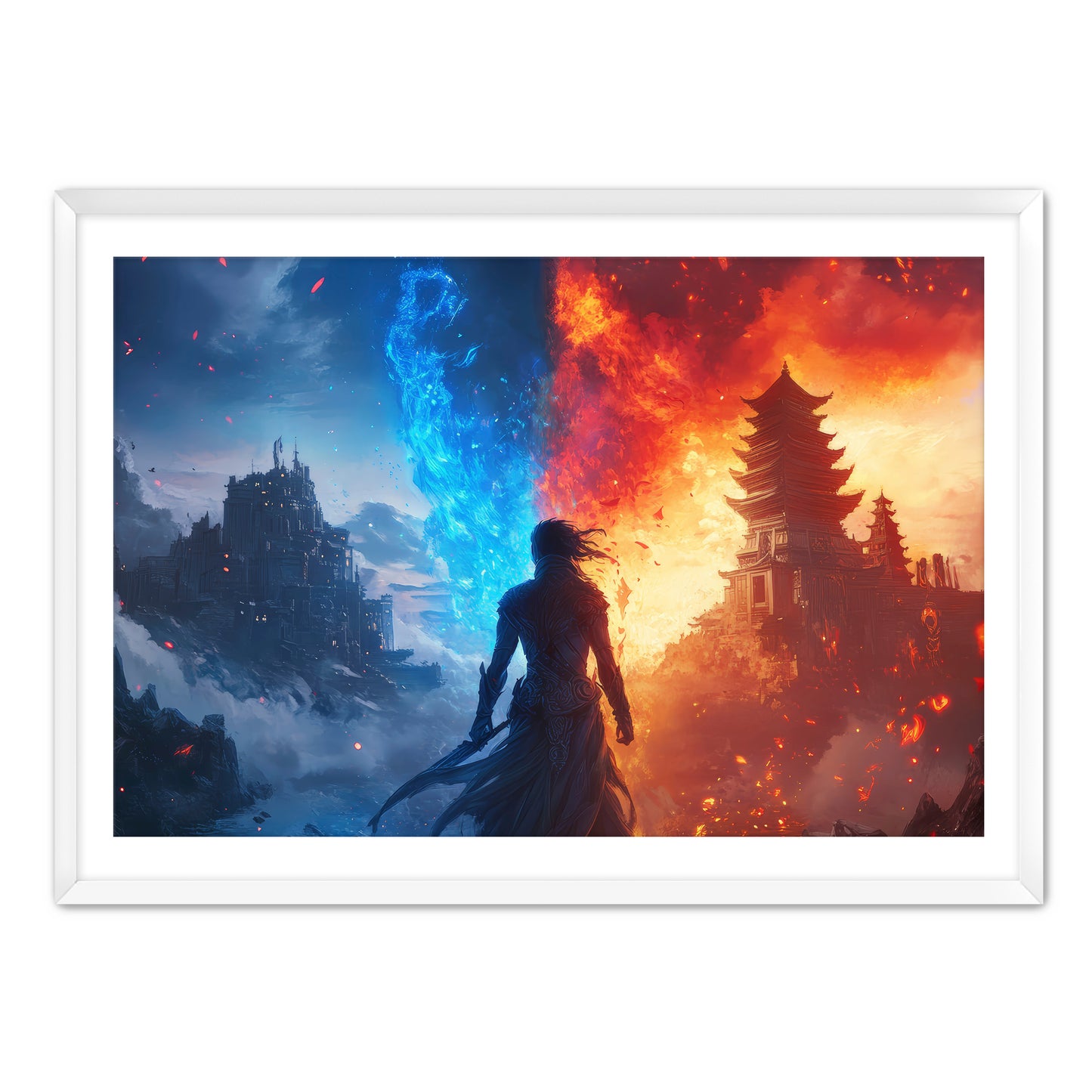 Worlds Collide Wall Art