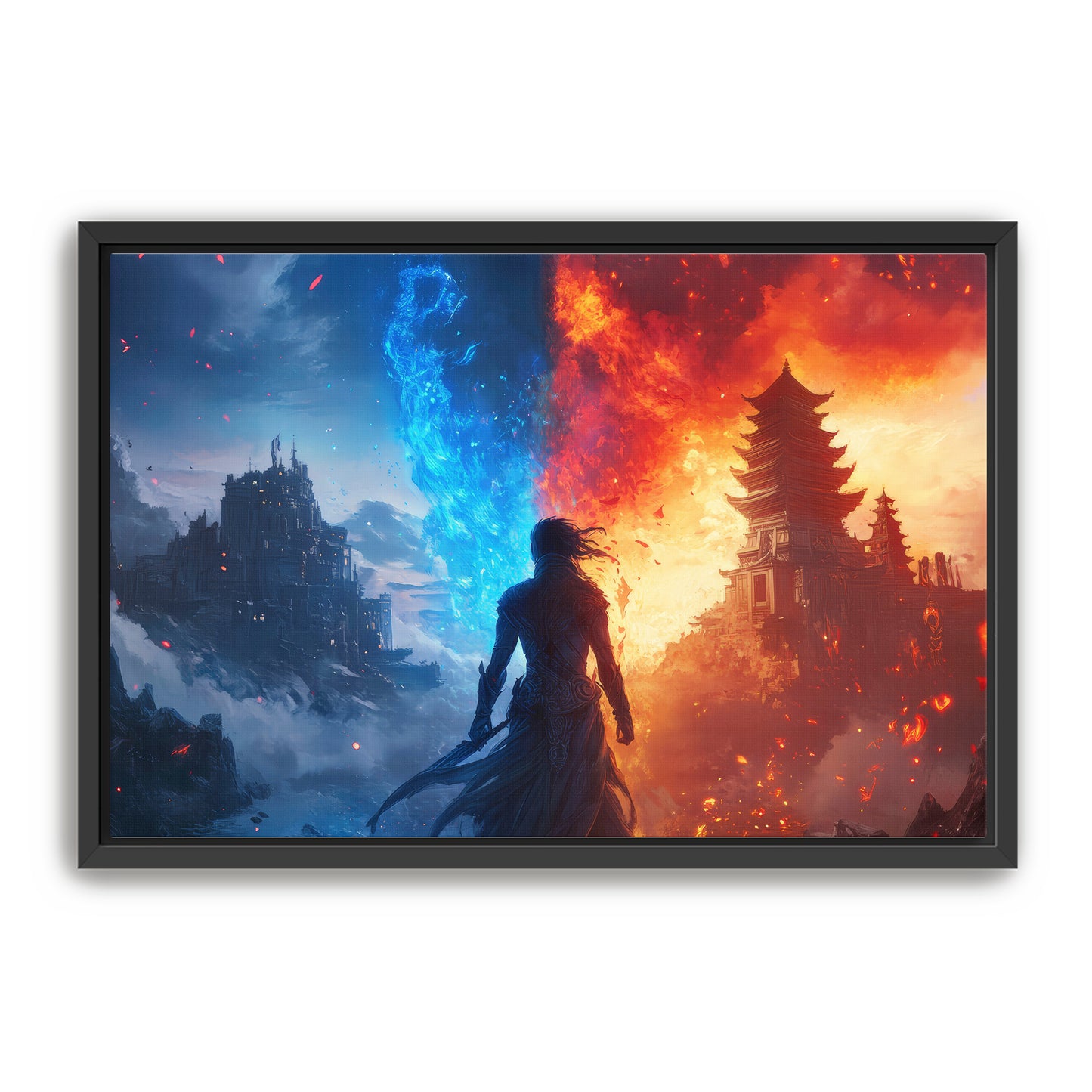Worlds Collide Wall Art