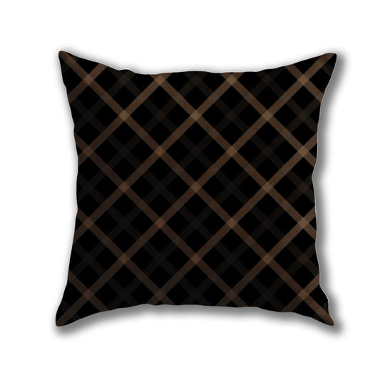 Woven Diamond Pattern Pillow