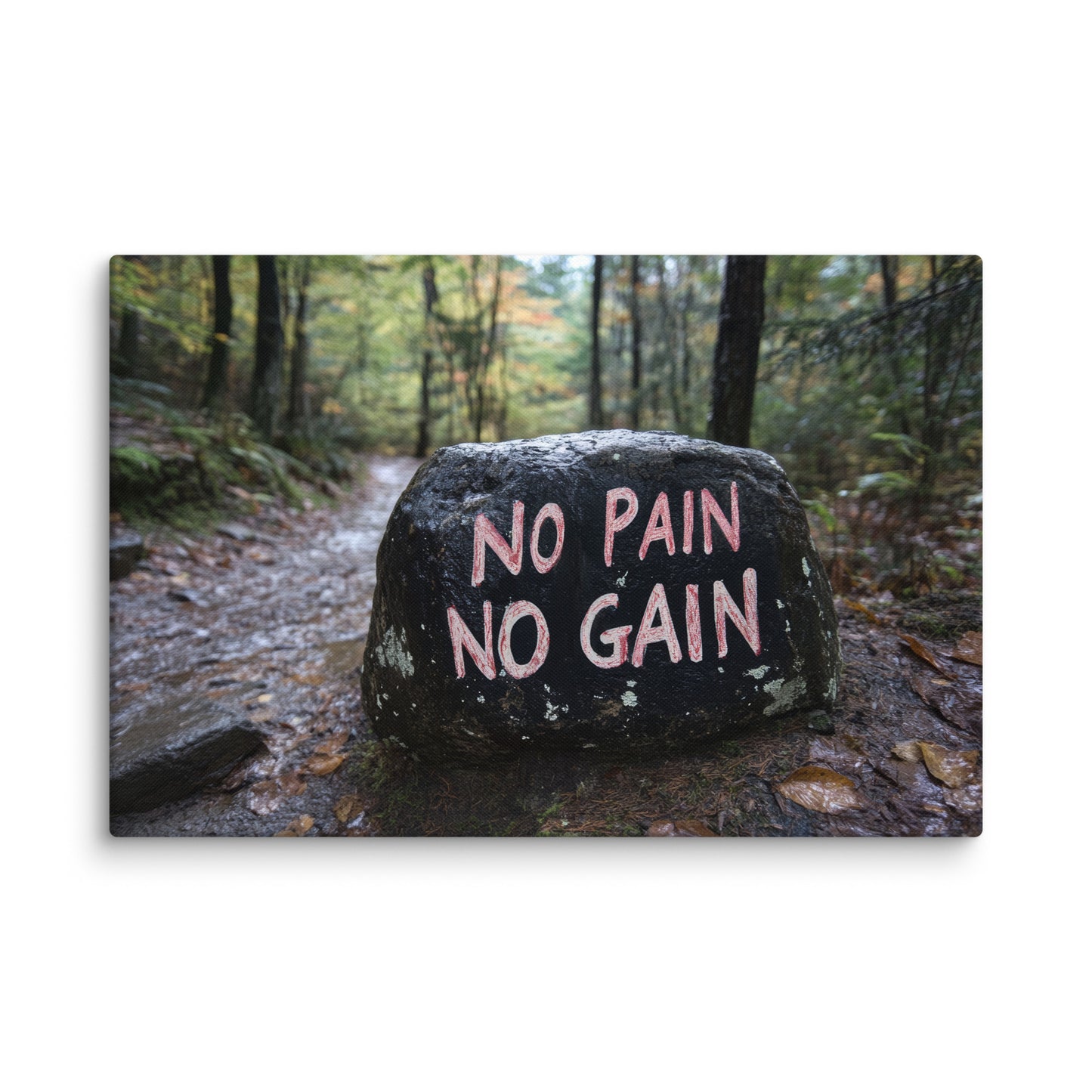 NO PAIN, NO GAIN Wall Art