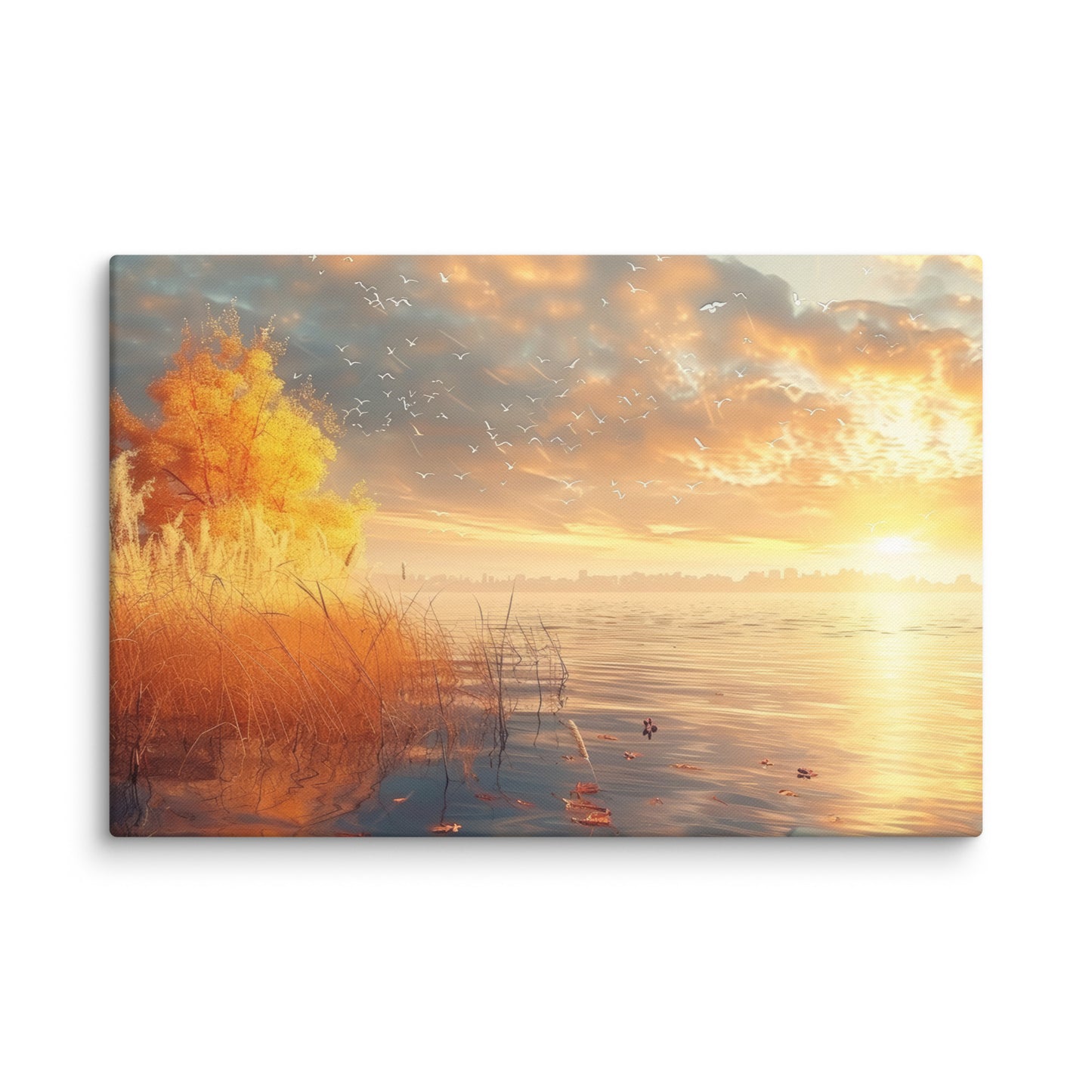 Sunrise Lake Wall Art