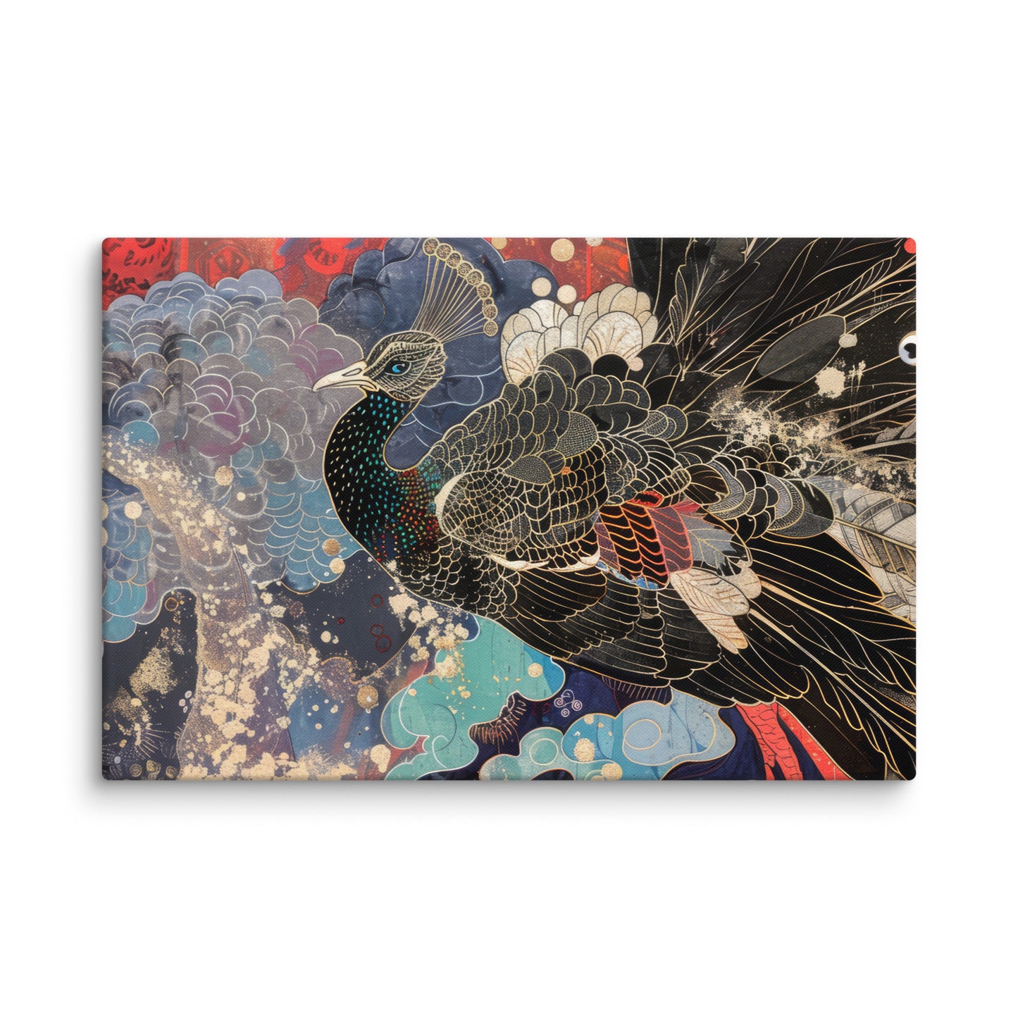 Peacock King Wall Art