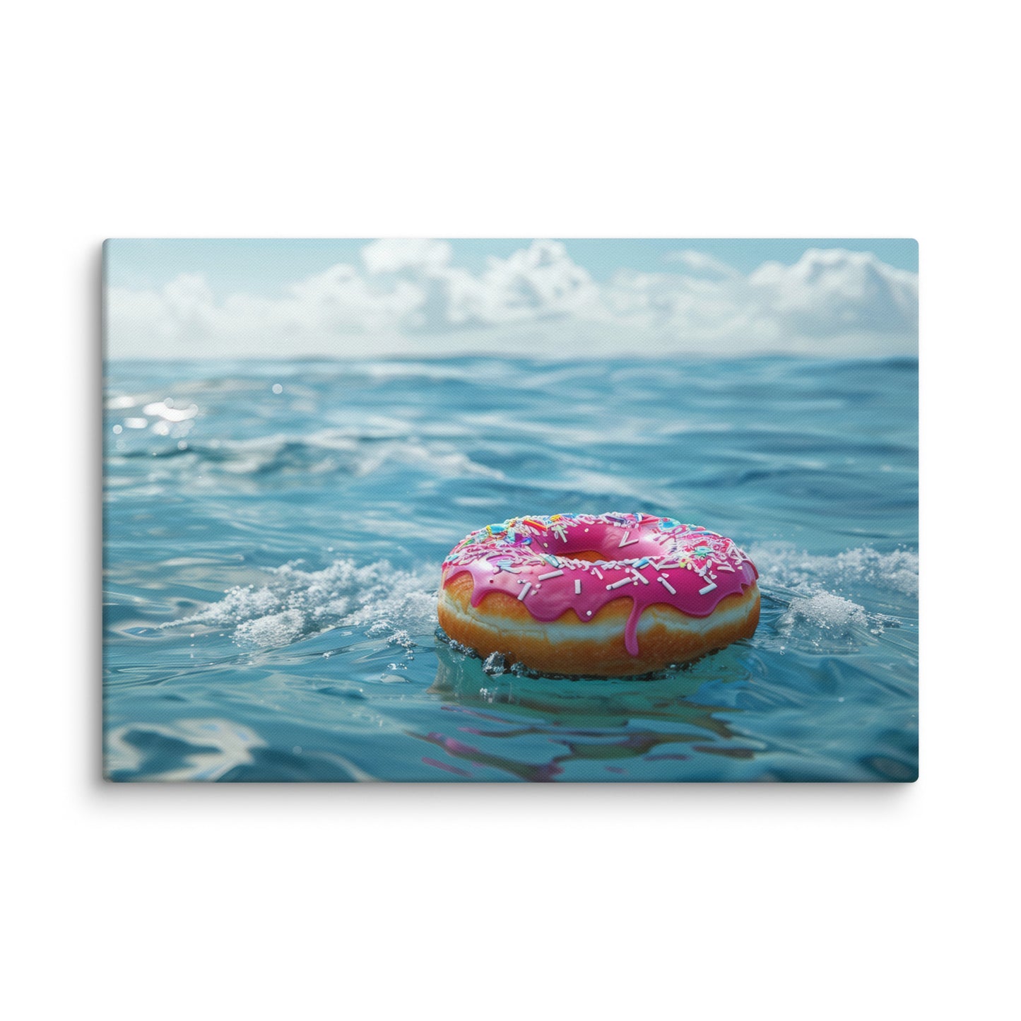 Donut Drown Wall Art