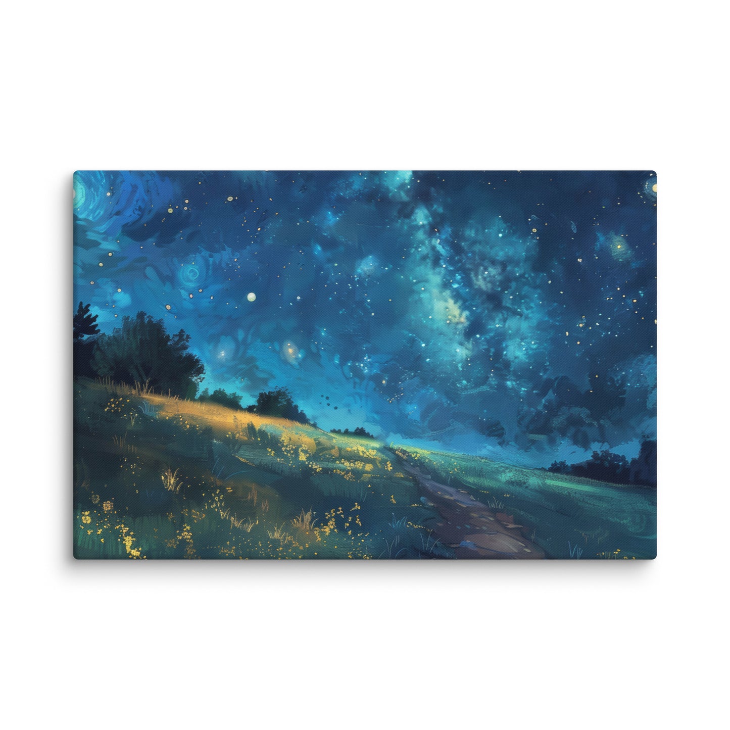 Anime Starry Night Wall Art