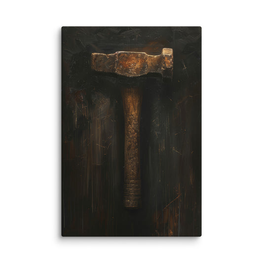 Rustic Hammer  Wall Art