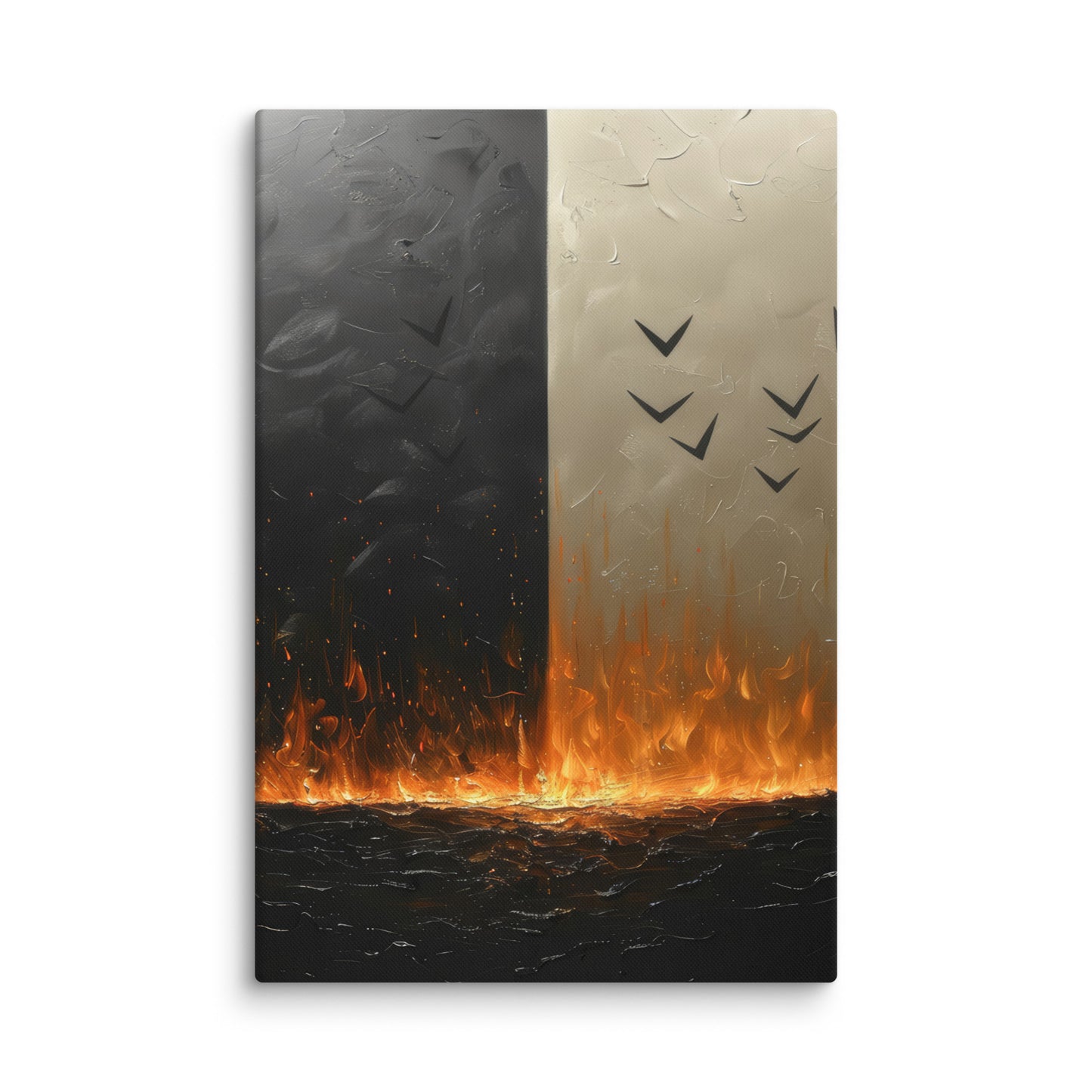 Fire and Foes Wall Art