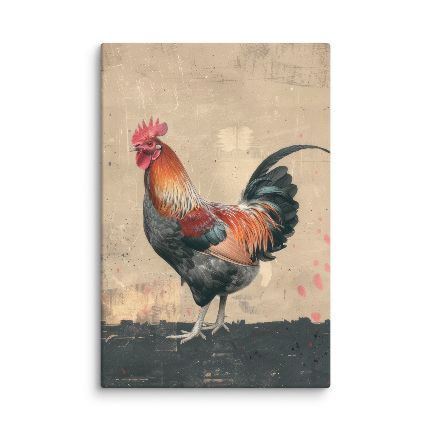 Chicken Dis Way Wall Art