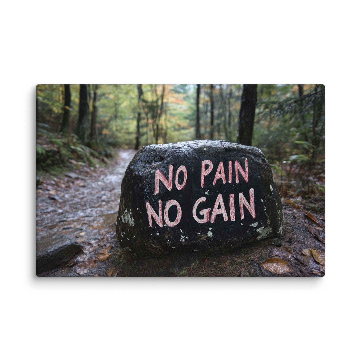 NO PAIN, NO GAIN Wall Art