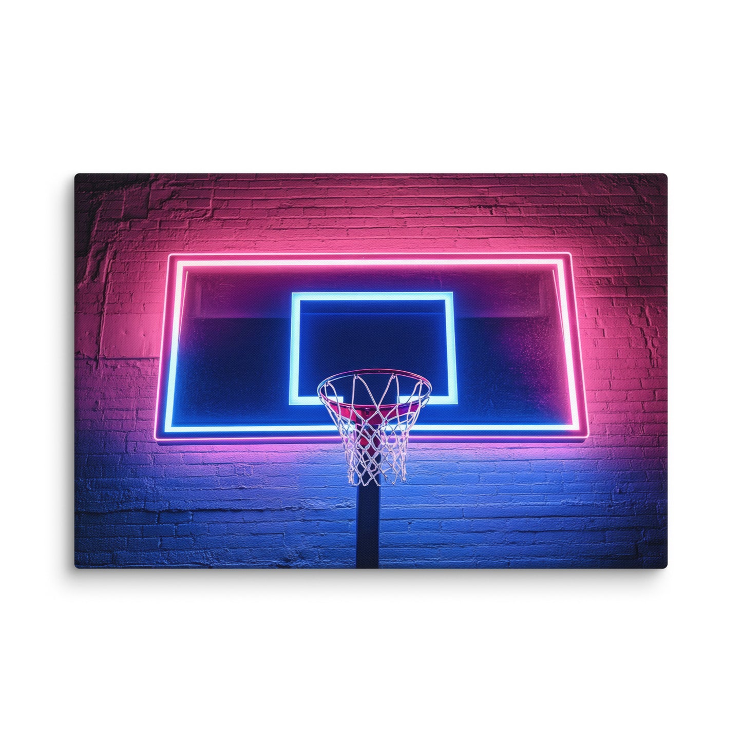 Neon Backboard 2 Wall Art