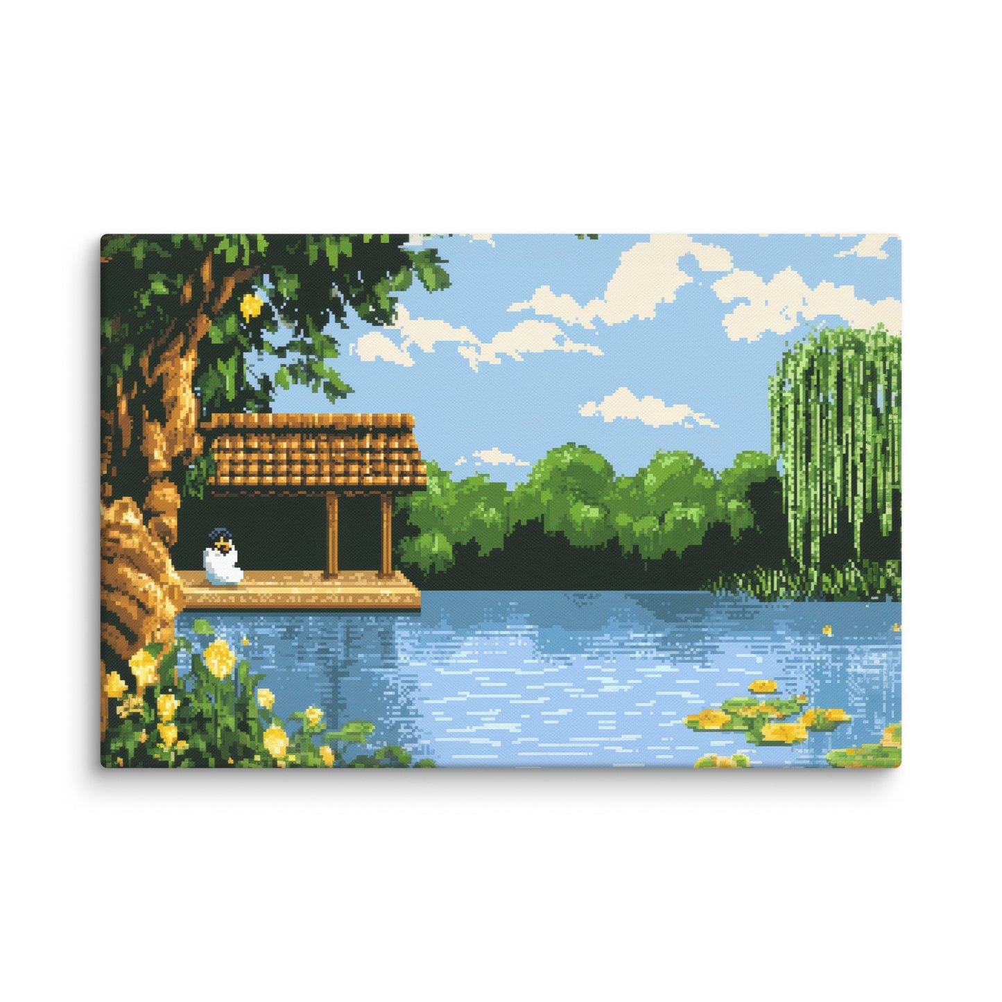8 Bit Serenity Wall Art