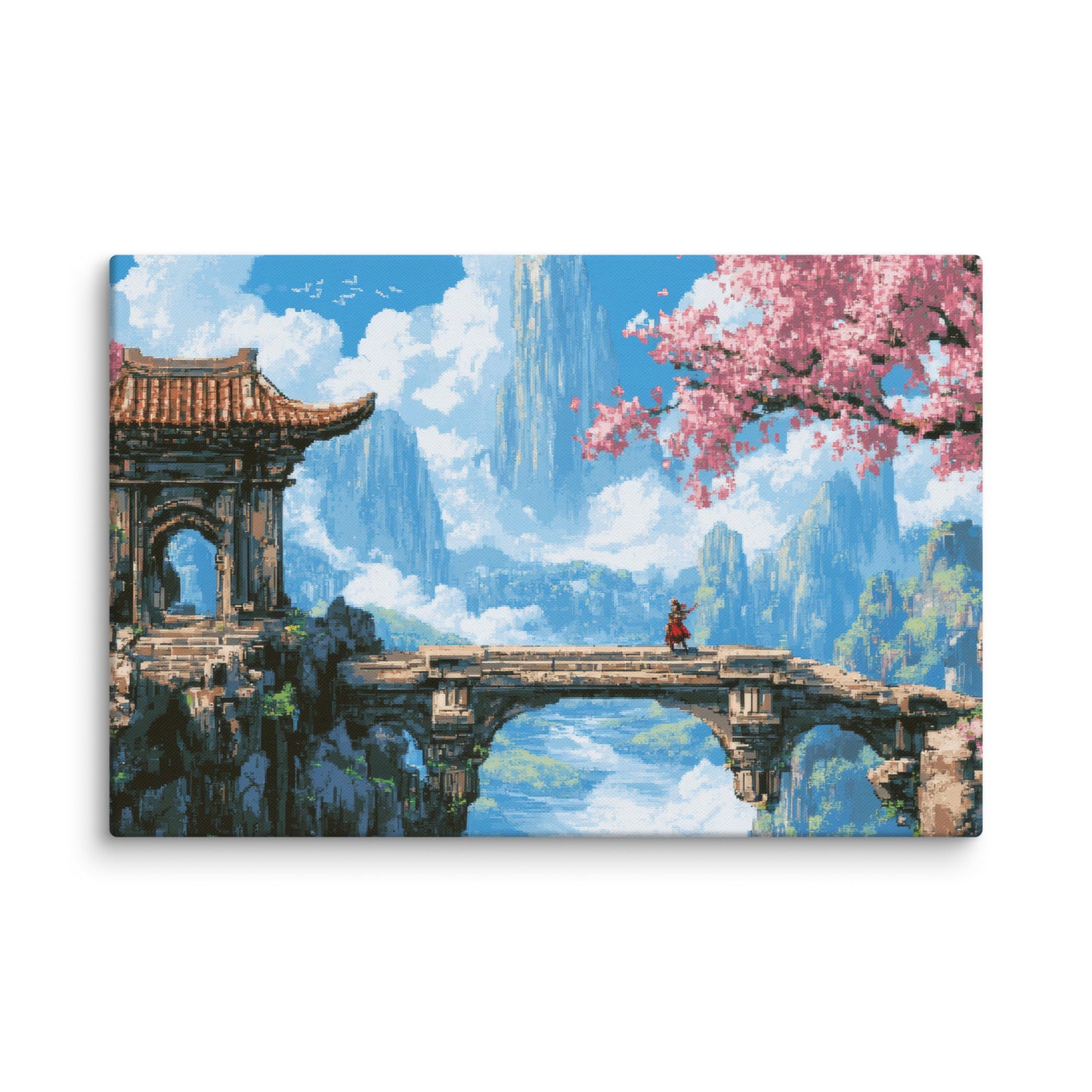 8 Bit Tranquility Wall Art
