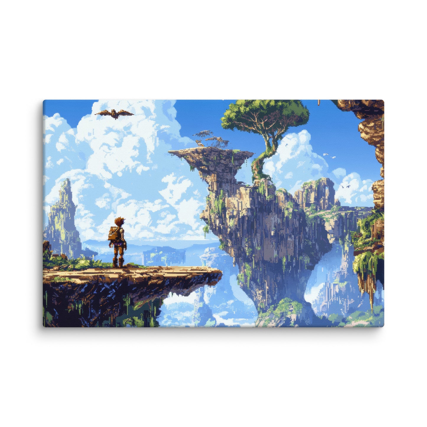 8 Bit Adventurer Wall Art