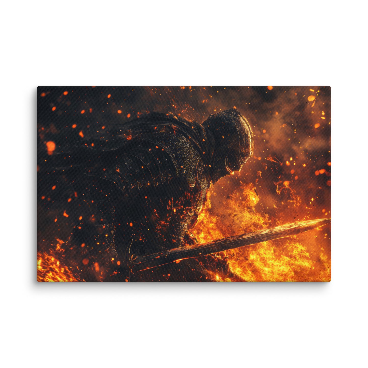 Final Burning Wall Art