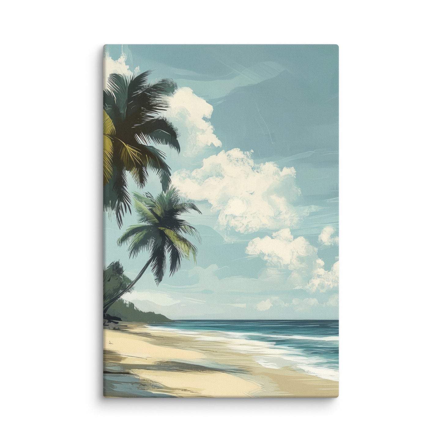 Palm and Sand Wall Art