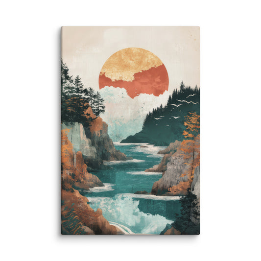 Downstream  Wall Art