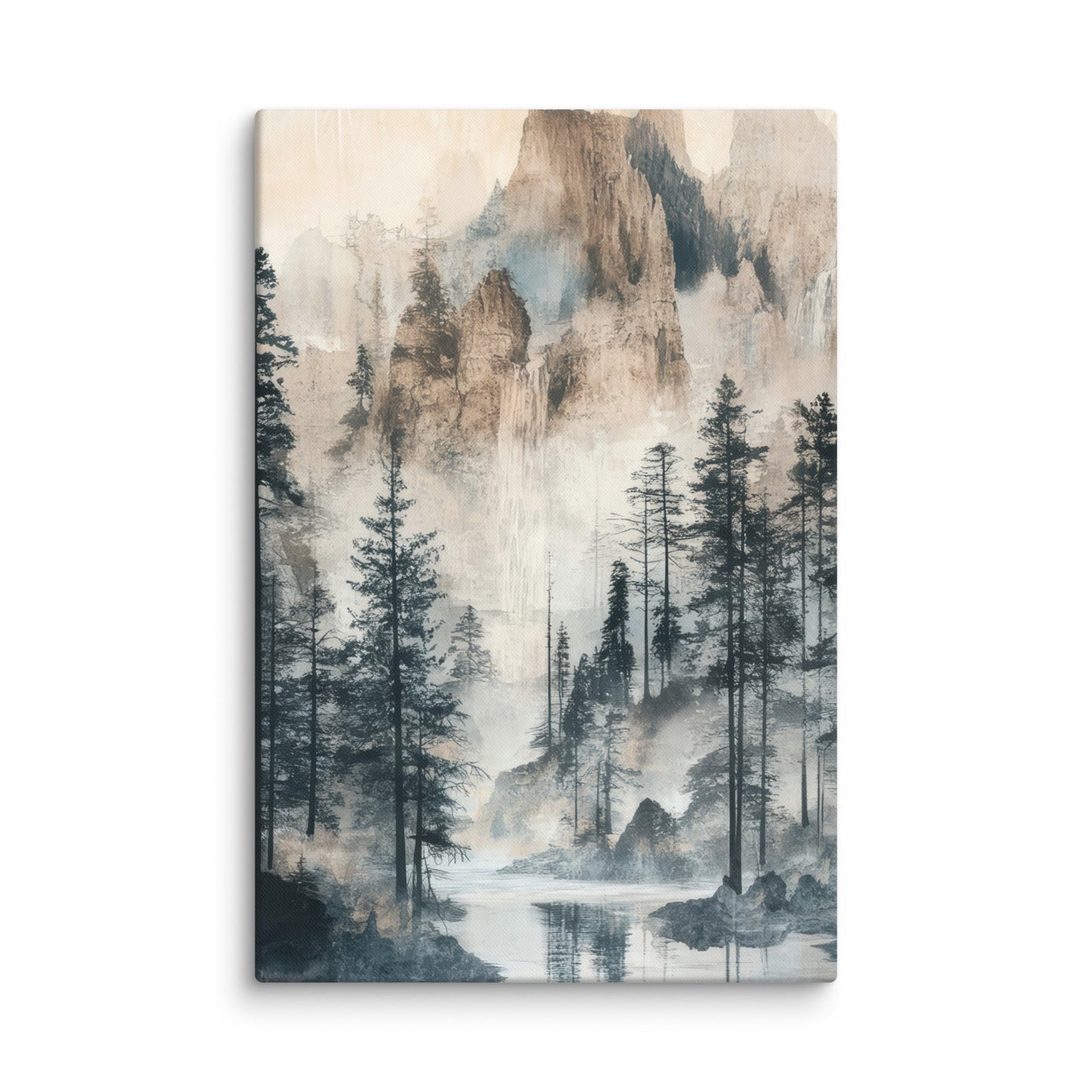 Misty Mount Wall Art