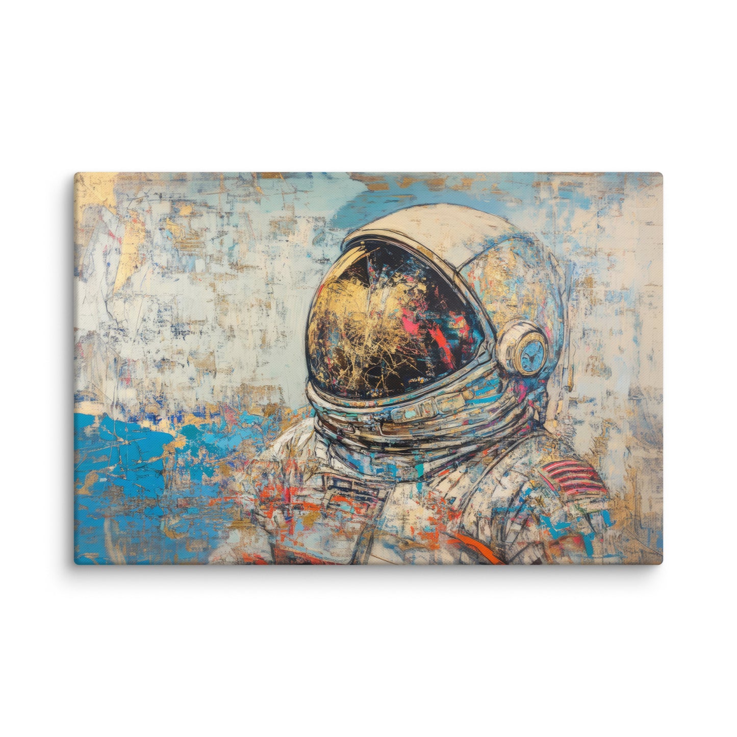 Shattered Helmet Wall Art
