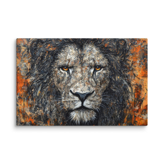 KING Lion Wall Art