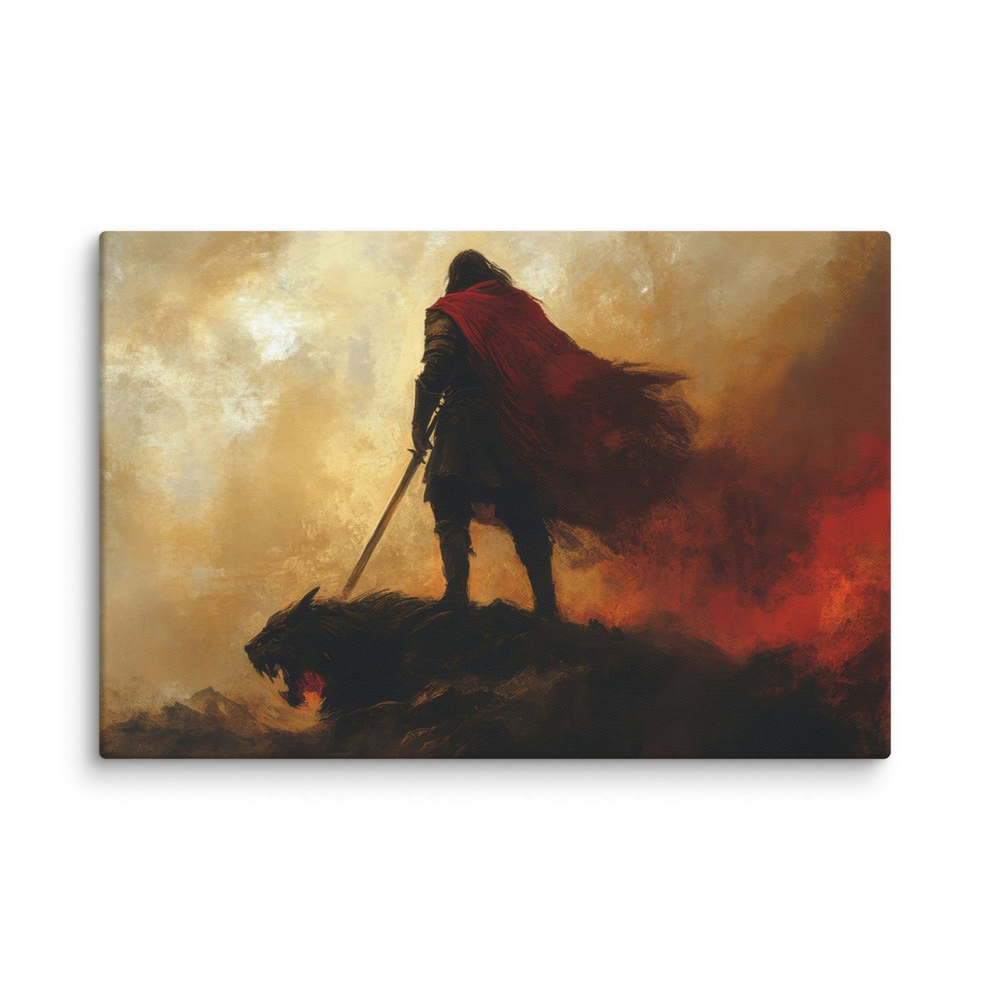 Slain Beast Wall Art