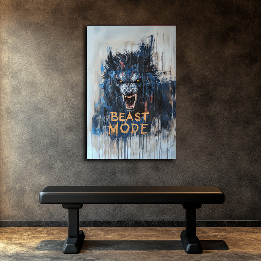 Beast Mode 1 Wall Art