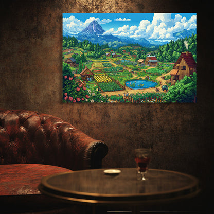 Valley of Dew  Wall Art
