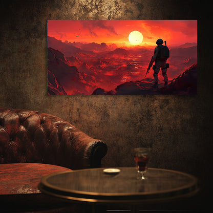 Redset  Wall Art