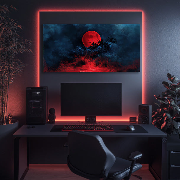 Bloodmoon  Wall Art