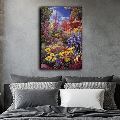 Desert Flowers  Wall Art