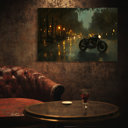 Temporary Parking Man Cave Wall Art