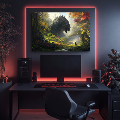 Forest Beast  Wall Art
