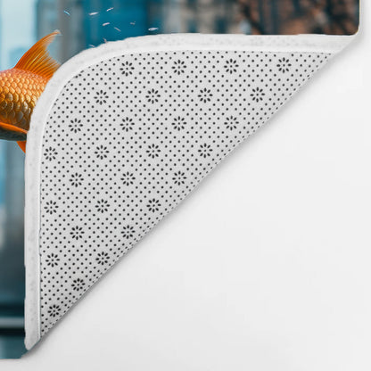 Fish in Air  Bath Mat