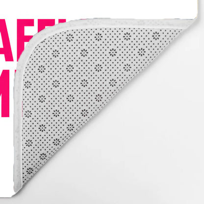 No Waffle Stomping  Bath Mat