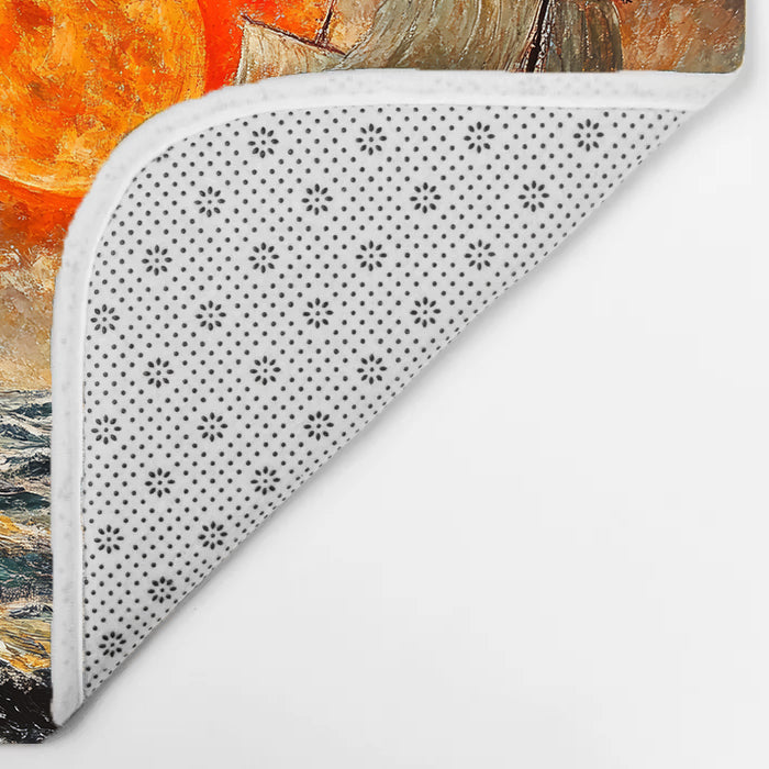 Sailboats  Bath Mat