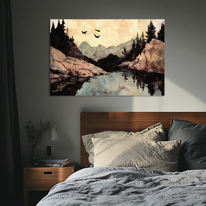 Grey Haven  Wall Art