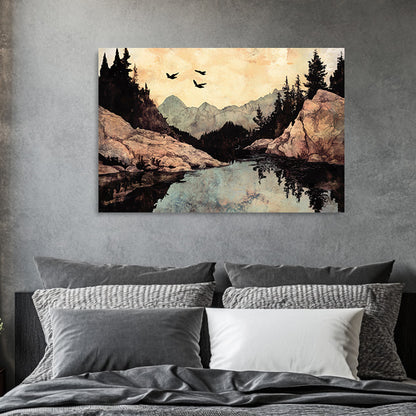 Grey Haven  Wall Art